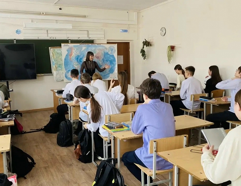 В преддверии Единого дня открытых дверей: школьники узнали о профессиях будущего